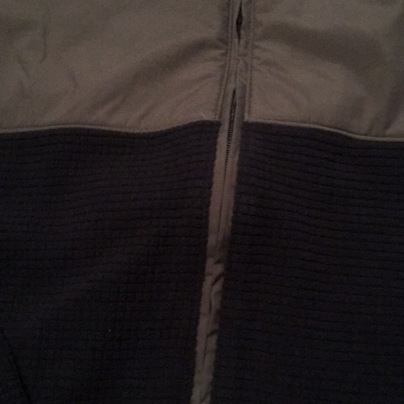 Champion menβs large navy & gray waffle jacket new - Picture 4 of 7